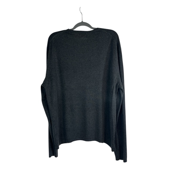 Banana Republic Men’s XL Silk Cashmere Sweater Gray Lightweight‎ Pullover - Picture 4 of 4